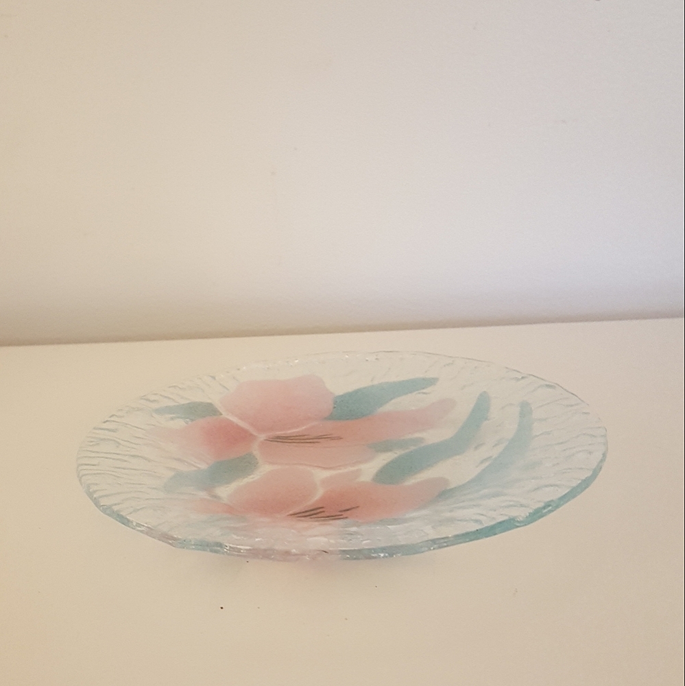 Sydenstricker cape cod beach set of 4 glass plates